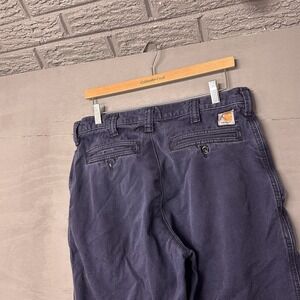 Carhartt FR  Flame Resistant 32x36 Navy Blue Work Pants 371-20